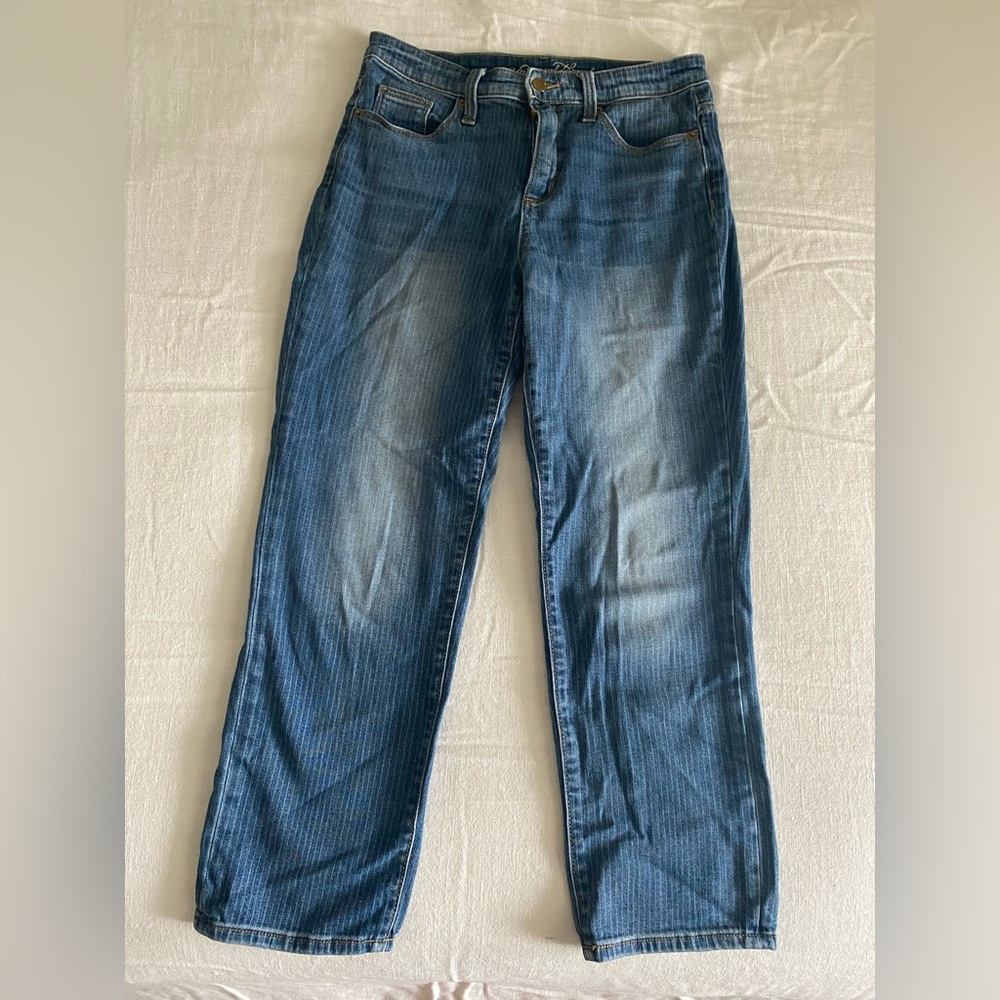 Stripped Universal Thread Capri  Jeans